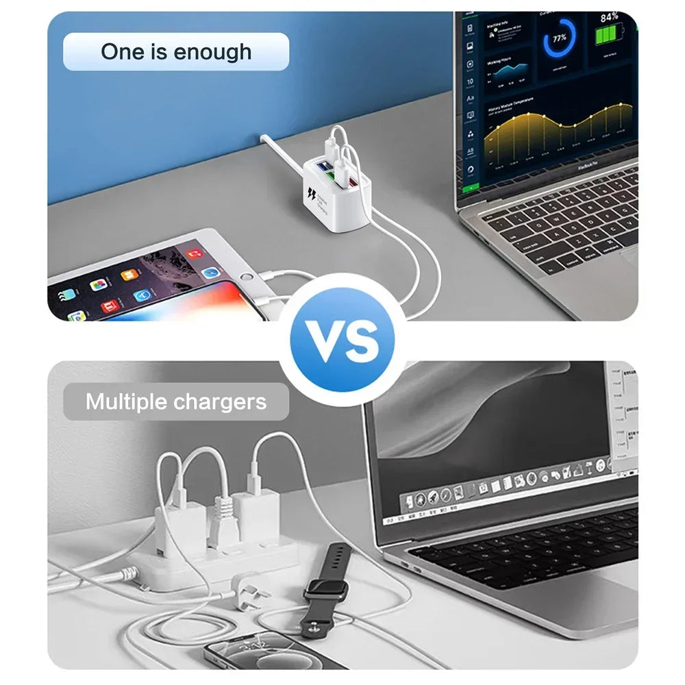 Fast USB Charger Power Strip