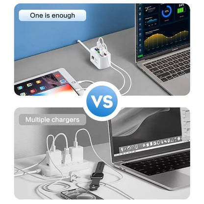 Fast USB Charger Power Strip