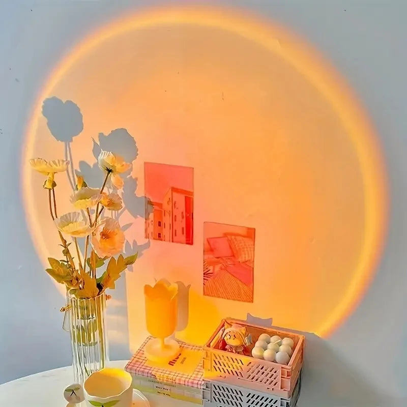 Sunset Projection Lamp USB Decoration