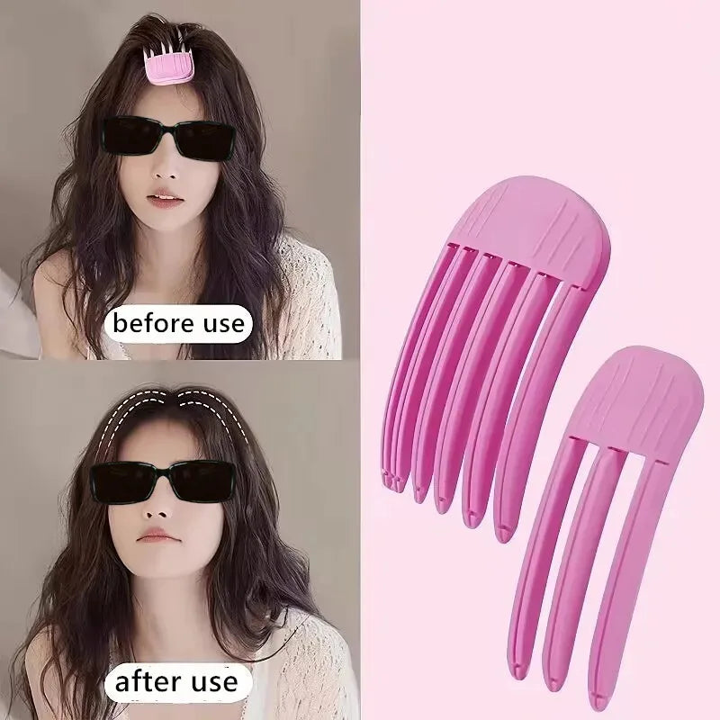 Fluffy Hairpin Curling Bangs Clips