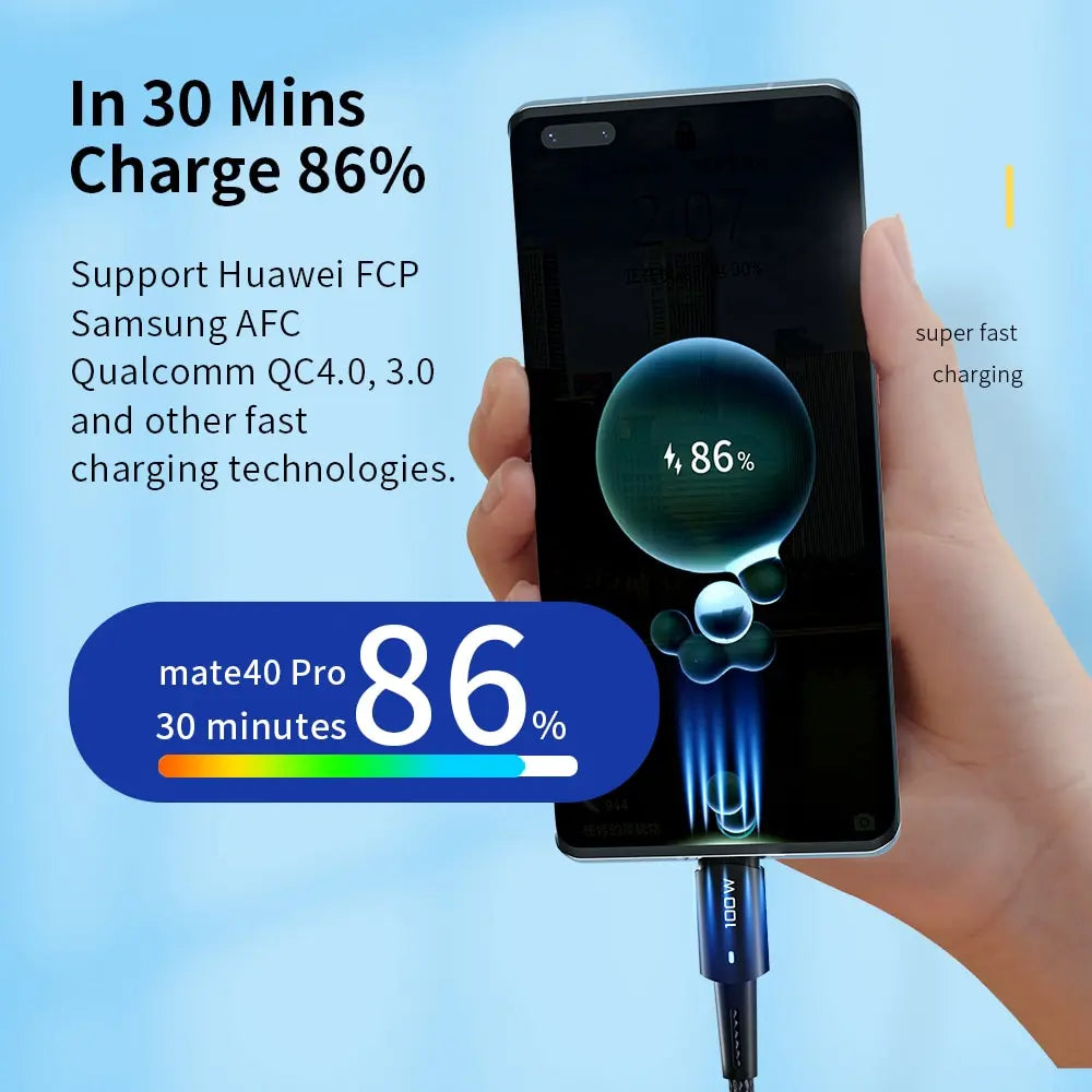 Type C Cable Fast Charge