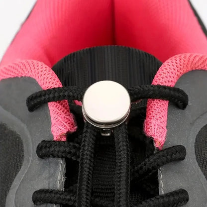 6-pack No-tie Shoelace Locks Spring-loaded