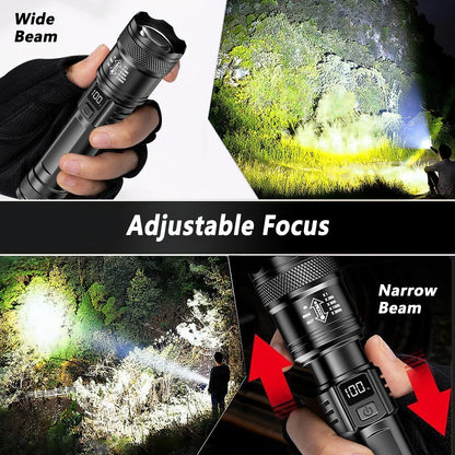 Bright LED Flashlight Tactical EDC