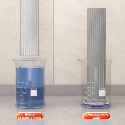 Self-squeezing Desktop Mops Handheld Sponge
