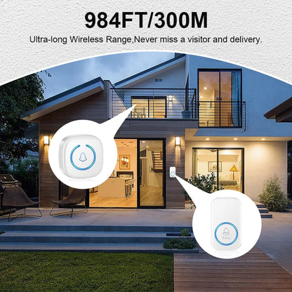 Wireless Doorbell Intelligent Welcome Door