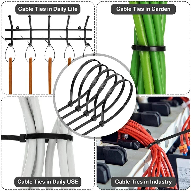 Nylon Cable Ties Self-locking Cord