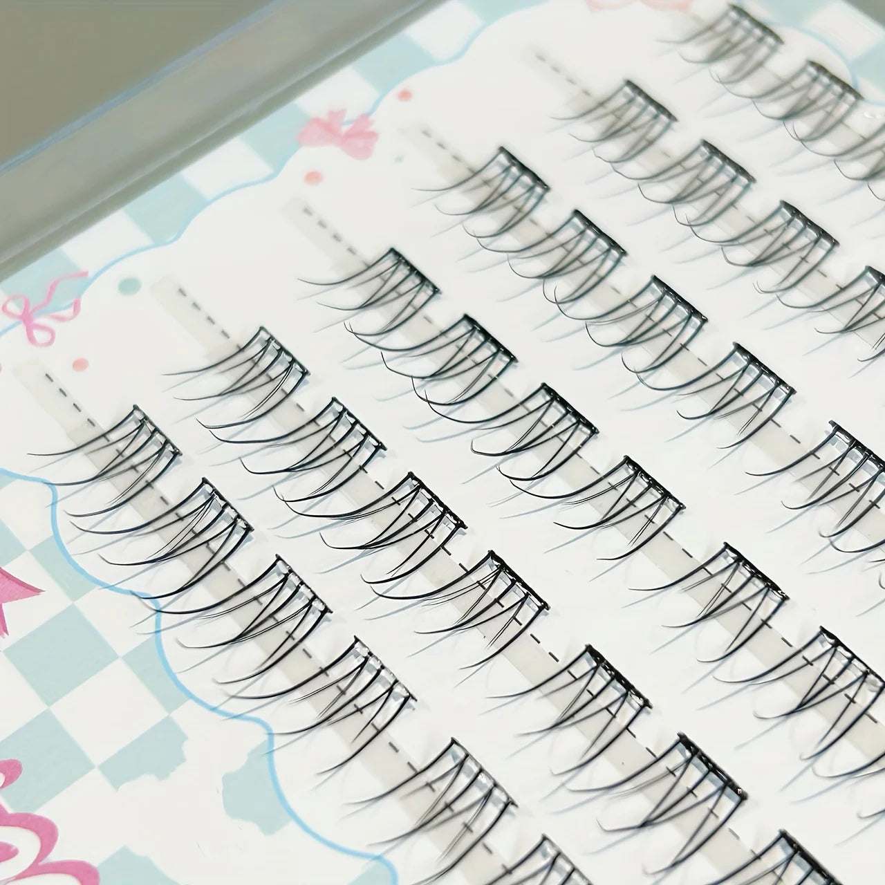 Mixiaohe Glueless Eyelashes Clusters C