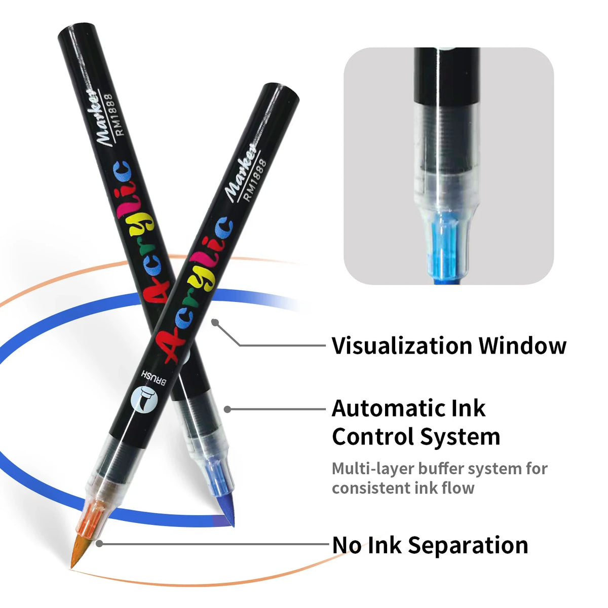 Colors Acrylic Paint Pens Markers