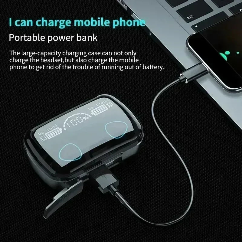 Wireless Headphone Earphones Waterproof
