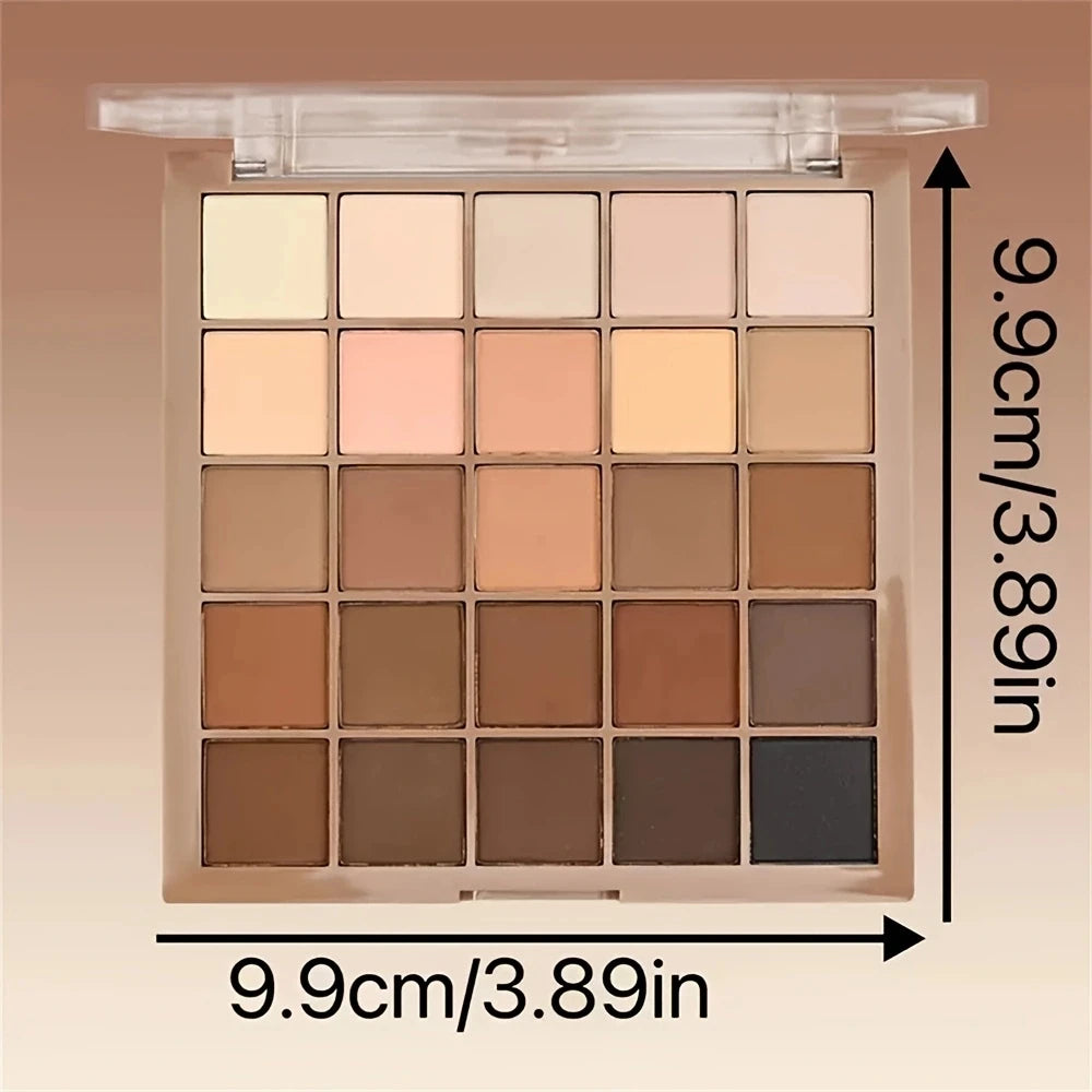 25-color Eyeshadow Palette Neutral Gray
