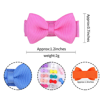 Inches Solid Colors Hair Bows
