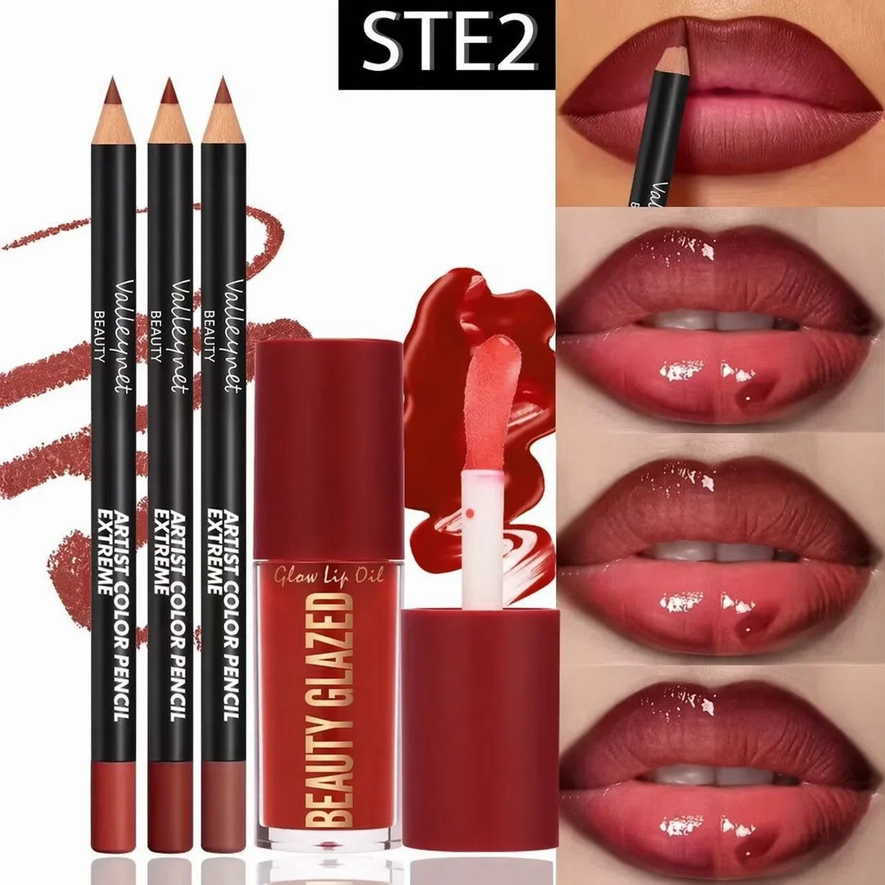 Lip Kit Set- Liner Glaze