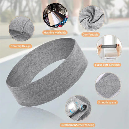 Elastic Sports Headbands Women Stretchy