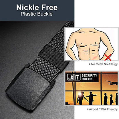 Military Automatic Buckle Nylon Belt