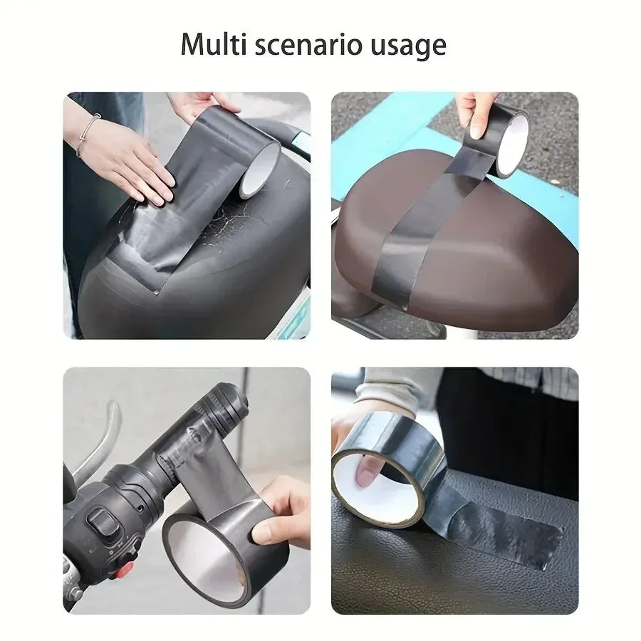 Black Cloth-based Tape Leather Repair