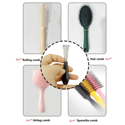 Comb Hair Brush Cleaner Plastic
