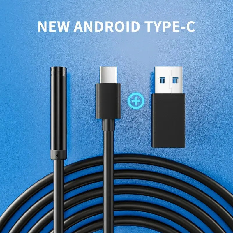 Type-c Endoscope Camera Waterproof Leds