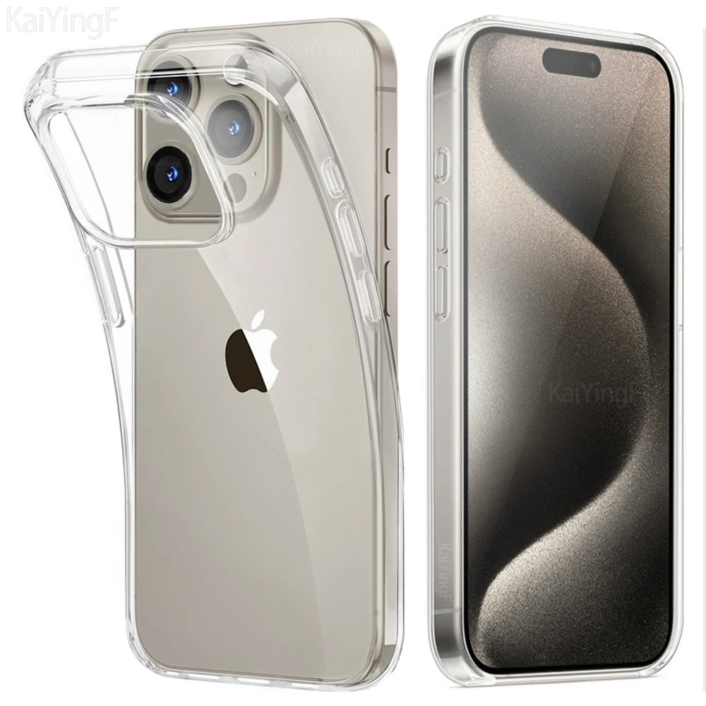 Luxury Transparent Case Soft TPU