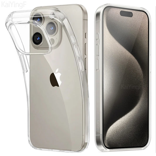 Luxury Transparent Case Soft TPU
