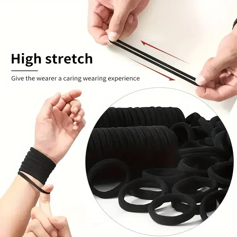 Elastic Hair Bands Women Girls