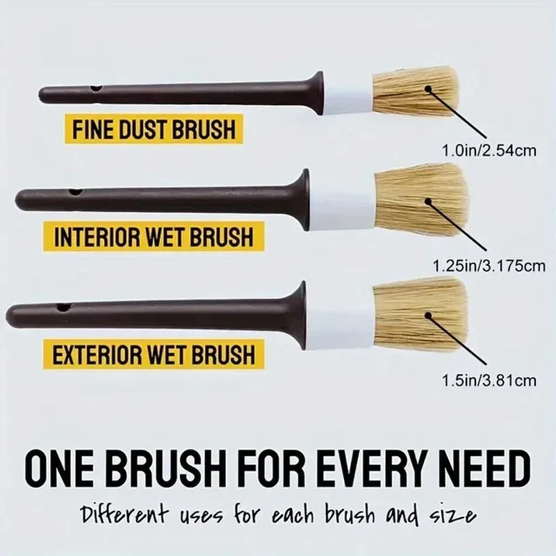 Car Exterior Interior Detail Brush