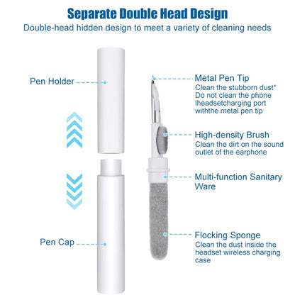 Earphone Cleaning Brush 3-in-1