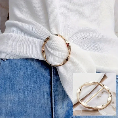 Metal Round Circle Clip Buckle