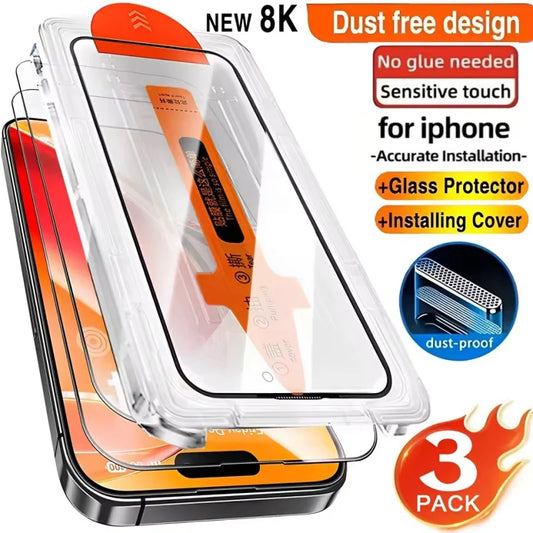 HD Tempered Glass Screen Protectors