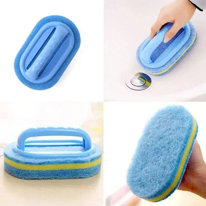 Cleaning Sponge Handle Bathroom Tile