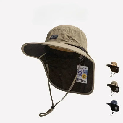 Caps Summer Wide Brim Neck