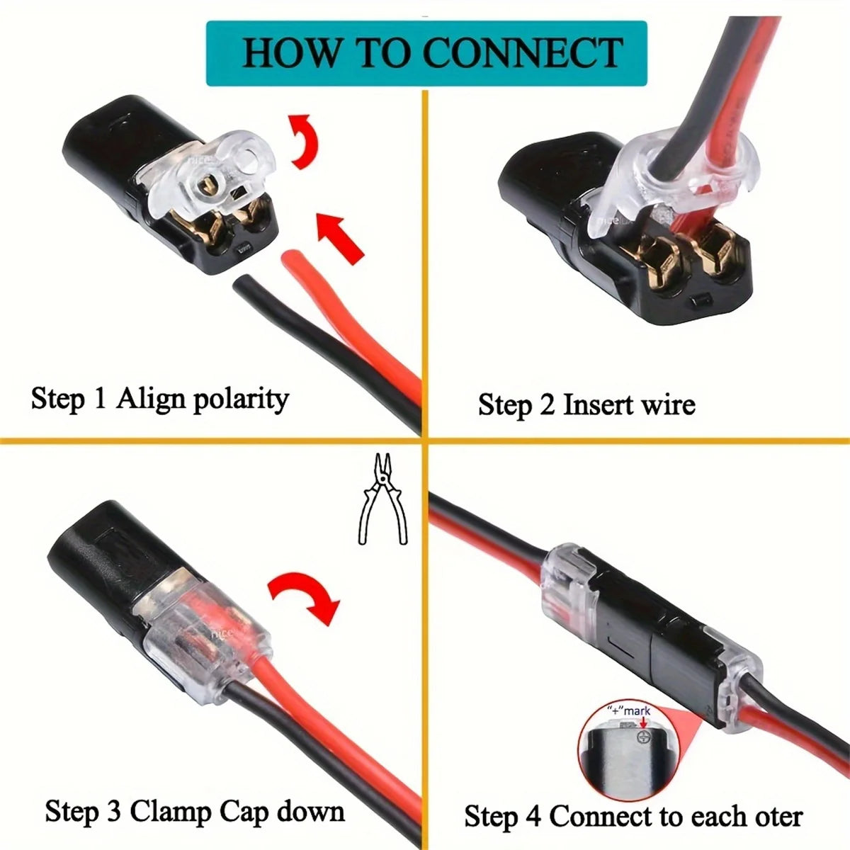 Electric Wire Connector No Strip