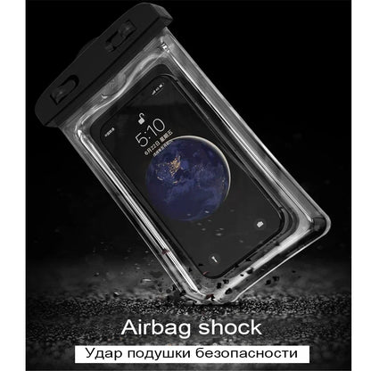 PVC Transparent Waterproof Phone Pouch