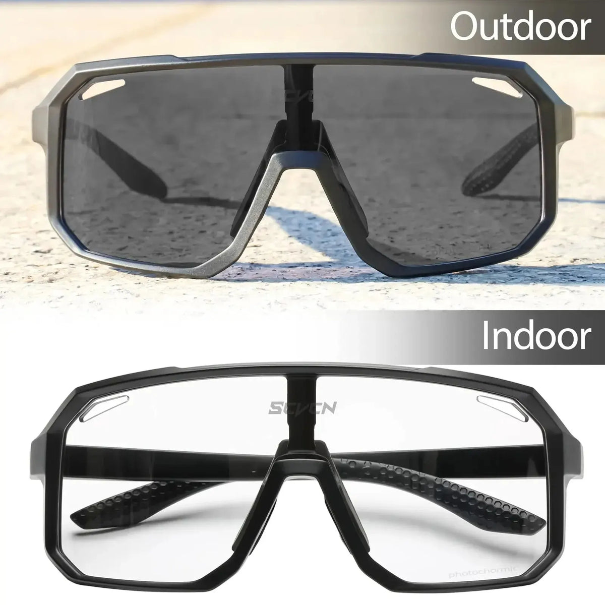 Cycling Glasses Photochromic Sunglasses Men