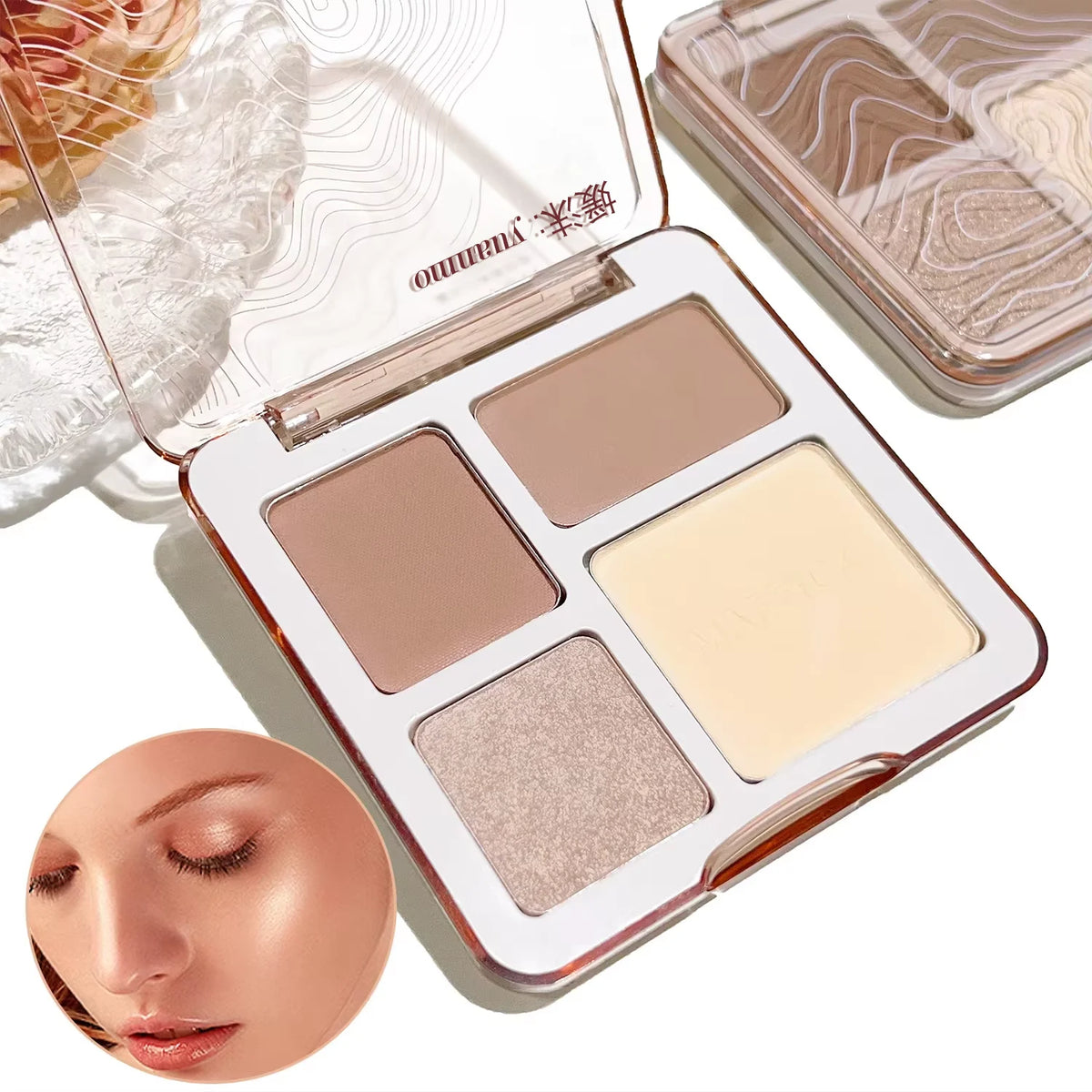 Three-dimensional Facial Four-color