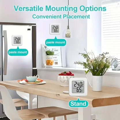 Indoor Temperature Humidity Meter Bedroom