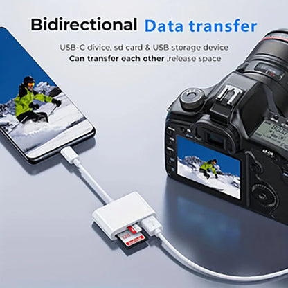 USB C SD TF Memory