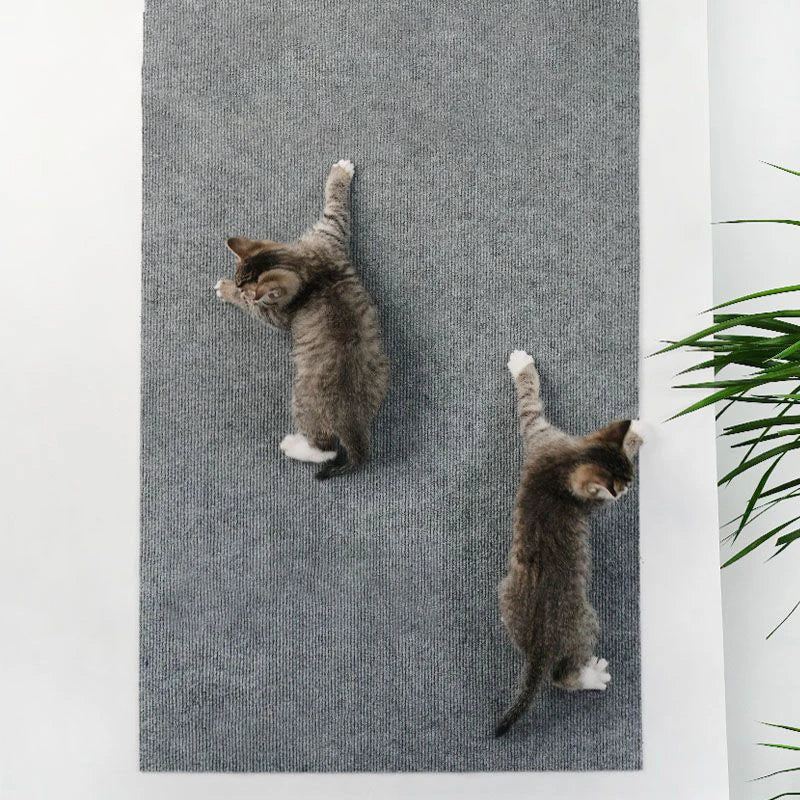 Self-adhesive Cat Scratching Mat Trimmable