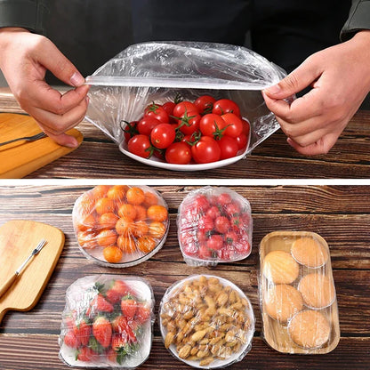 Transparent Elastic Cling Film Cover