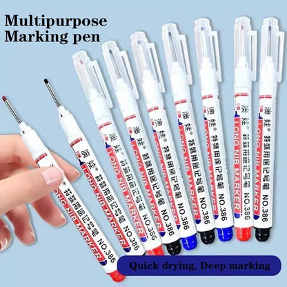 Waterproof Long Head Markers Deep