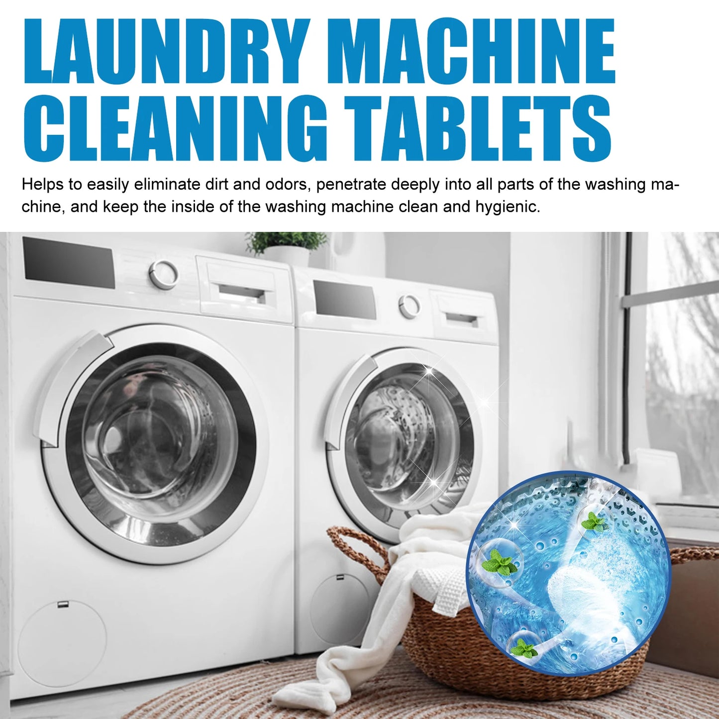 Washing Machine Cleaner Tablets Drum