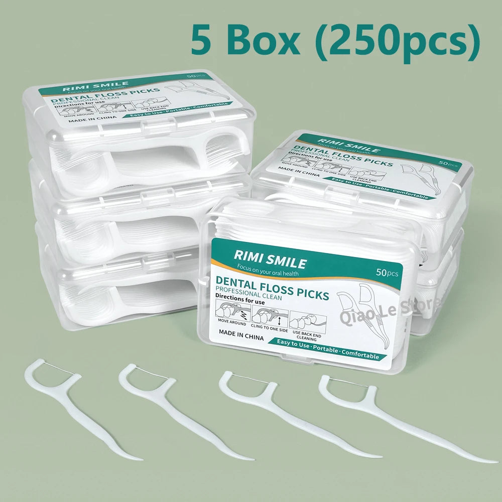 Box Disposable Dental Floss Plastic