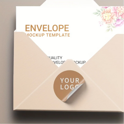Customizable Photo Stickers Multicolor Logos