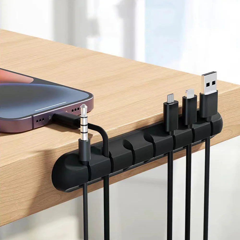 Adhesive Cable Holder Clips Cord