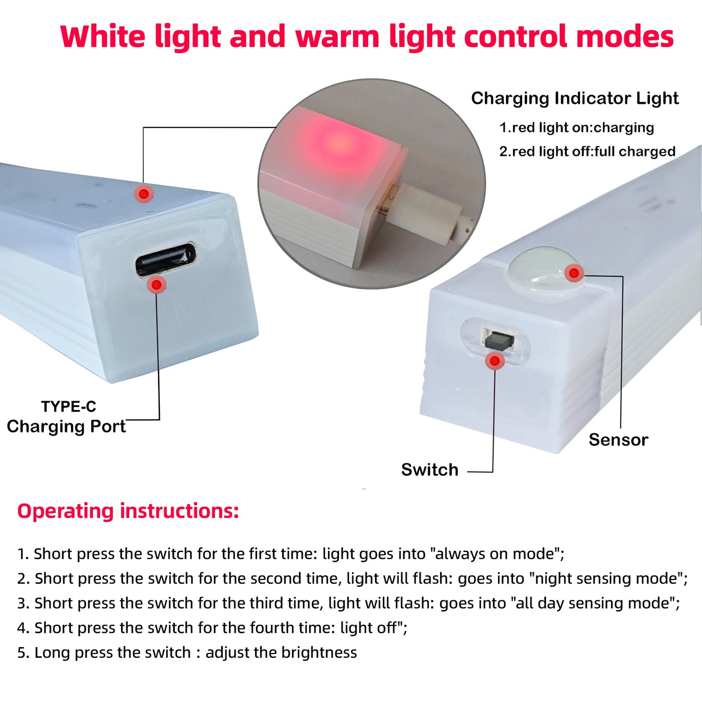 Motion Sensor Lamp Night Light