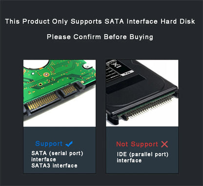 USB HDD Enclosure SATA SSD