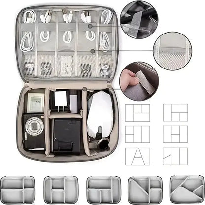 Cable Storage Bag Waterproof Digital