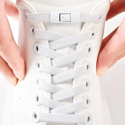 No Tie Shoe Laces Press