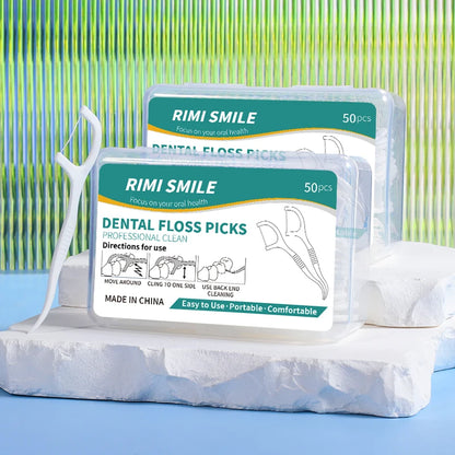 Dental Floss Sticks Oral Care