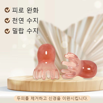 Cute Octopus Scalp Massage Comb