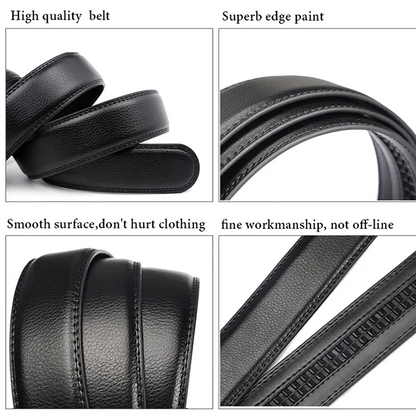 Men's High-quality Belt Luxury Black